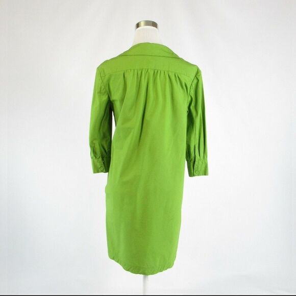 Alberta Ferretti bright green dress 4 - Picture 7 of 8